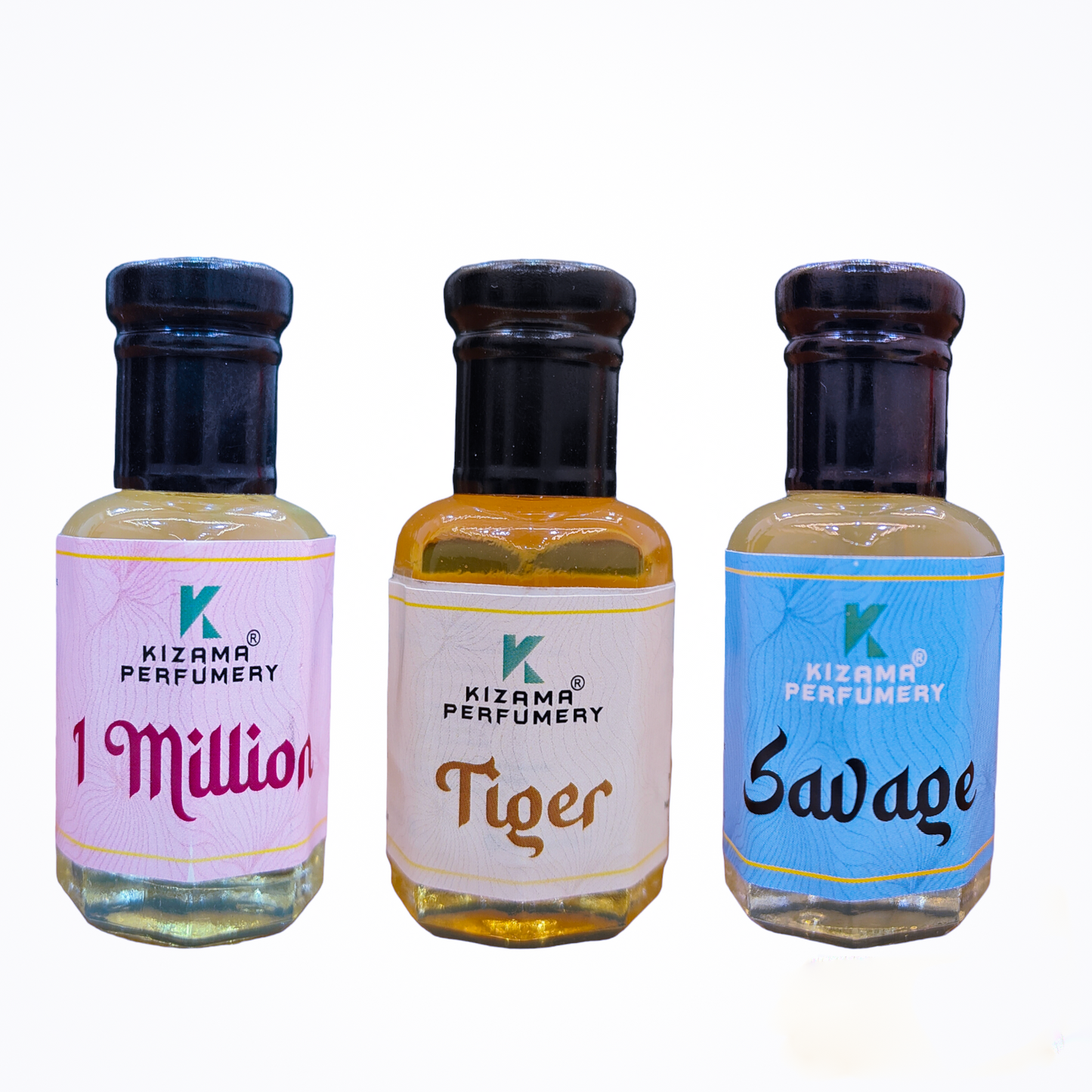 Kizama Top Selling Attar Combo for Men in Plain Bottle KizamaPerfumery