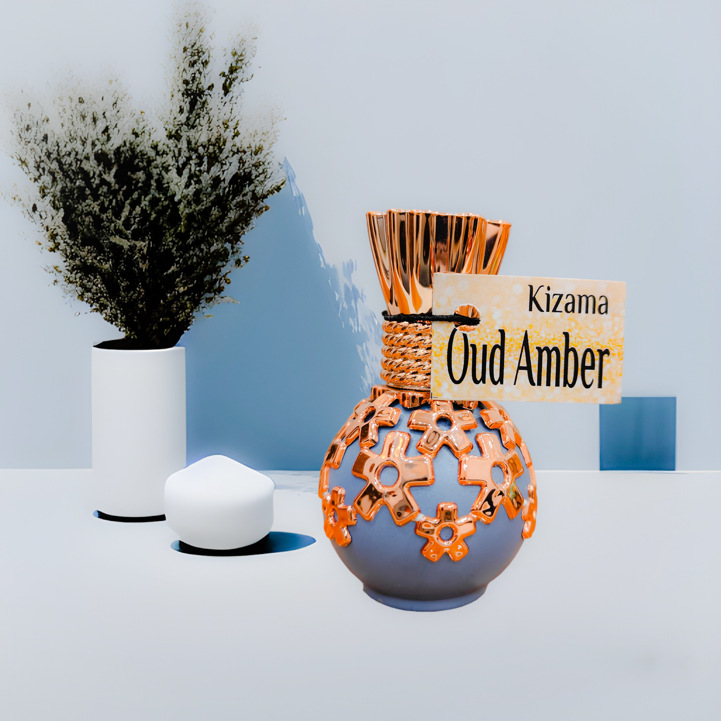 Kizama Oud Amber Attar for Men & Women II Best Oud Attar Online Kizama Perfumery