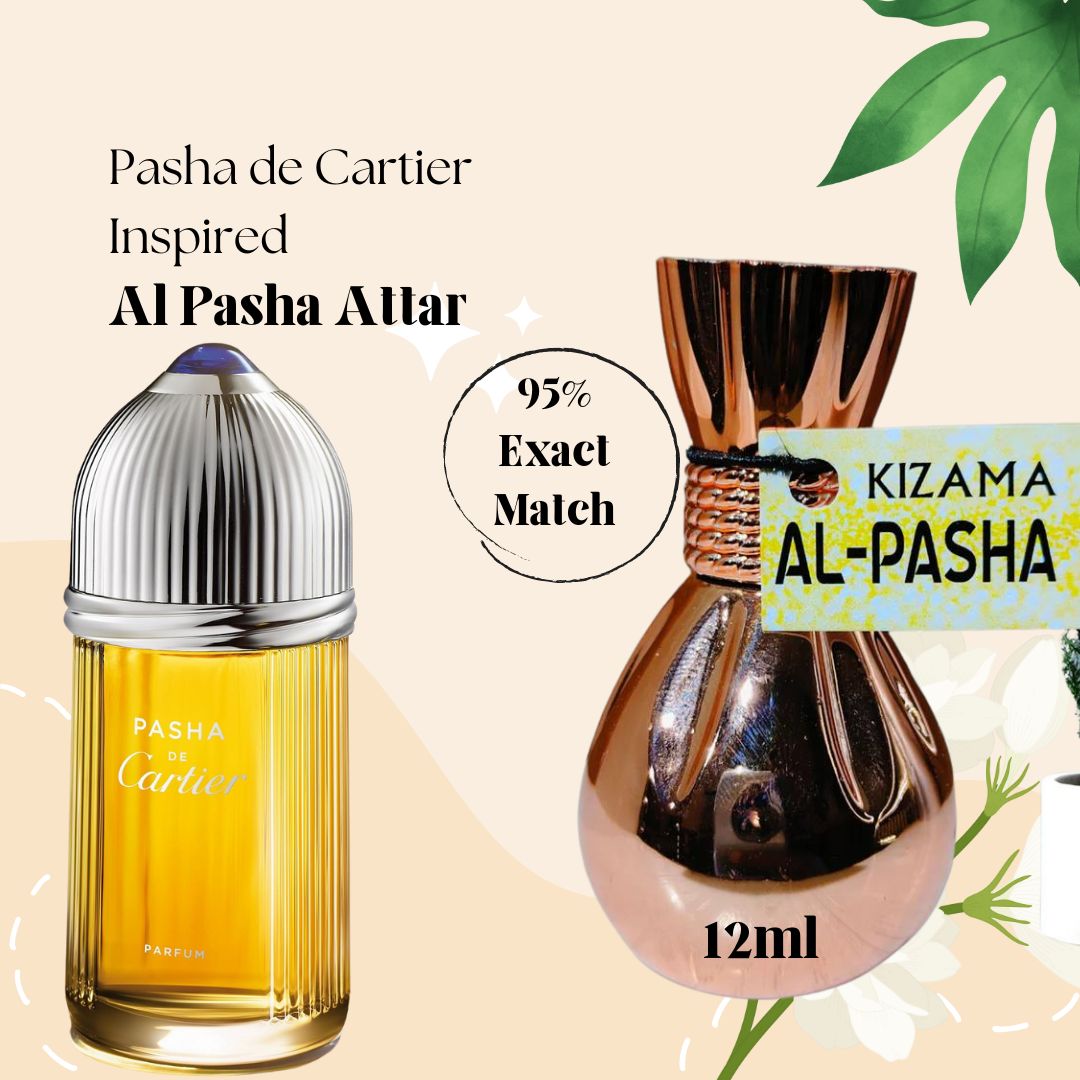 Kizama Al Pasha Attar for Men Inspired by Pasha de Cartier