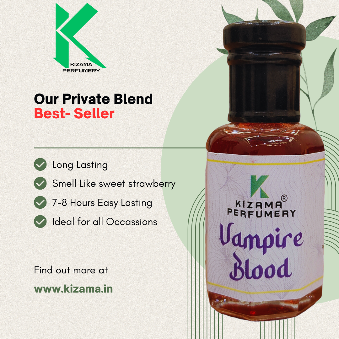 Kizama Vampire Blood Attar Perfume For Men & Women Kizama Perfumery