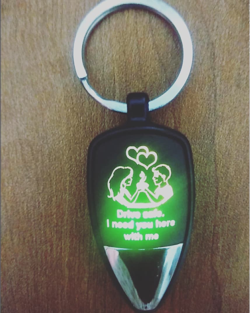 Multi Led Drive Safe Keychain KizamaPerfumery