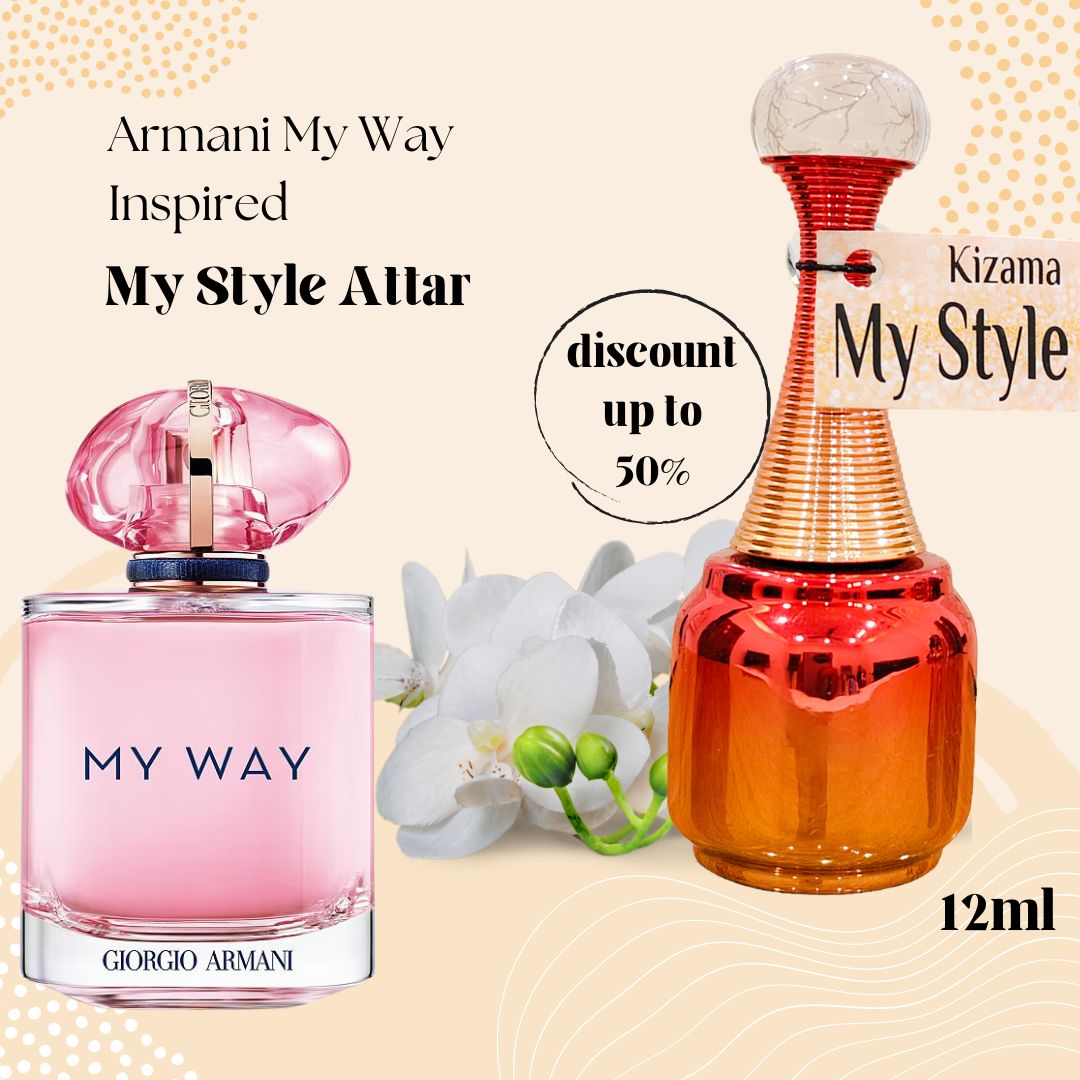 Kizama My Style Attar For Women Inspired by Armani My Way Kizama Perfumery