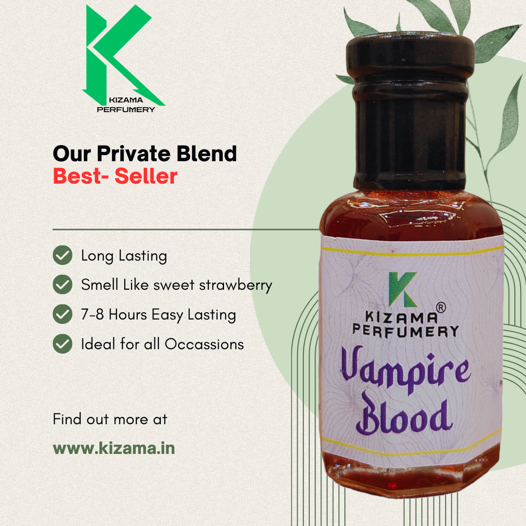 Kizama Vampire Blood Attar Perfume  For Men & Women